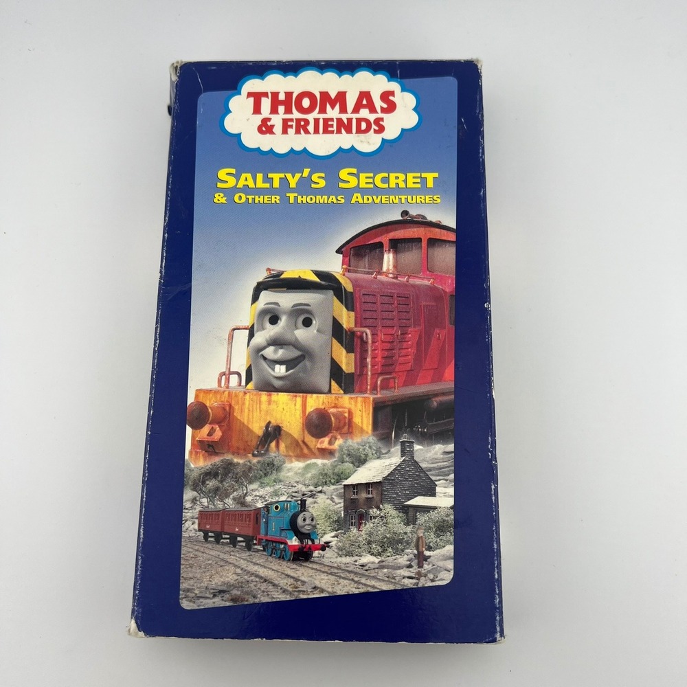 Thomas & Friends Salty's Secret VHS 2002 Alec Baldwin Storyteller Gullane